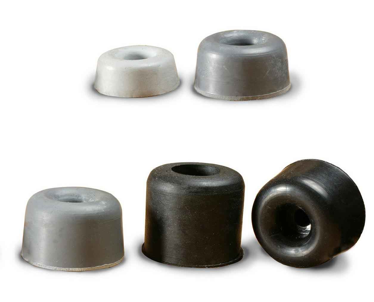 We have a standard range of rubber feets.